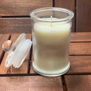 Medium Tisza Clear Candle