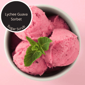 Lychee Guava Sorbet Sugar Scrub