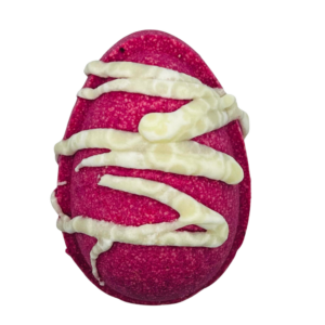 Red Velvet Cupcake Easter Egg Bath Bomb